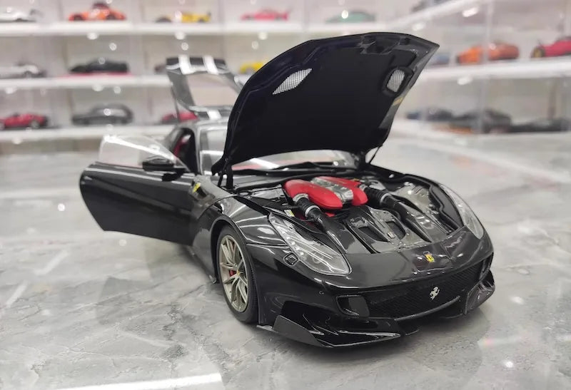 1:18 Ferrari 2015 F12 TDF Tour de France Black Die Cast Model Car
