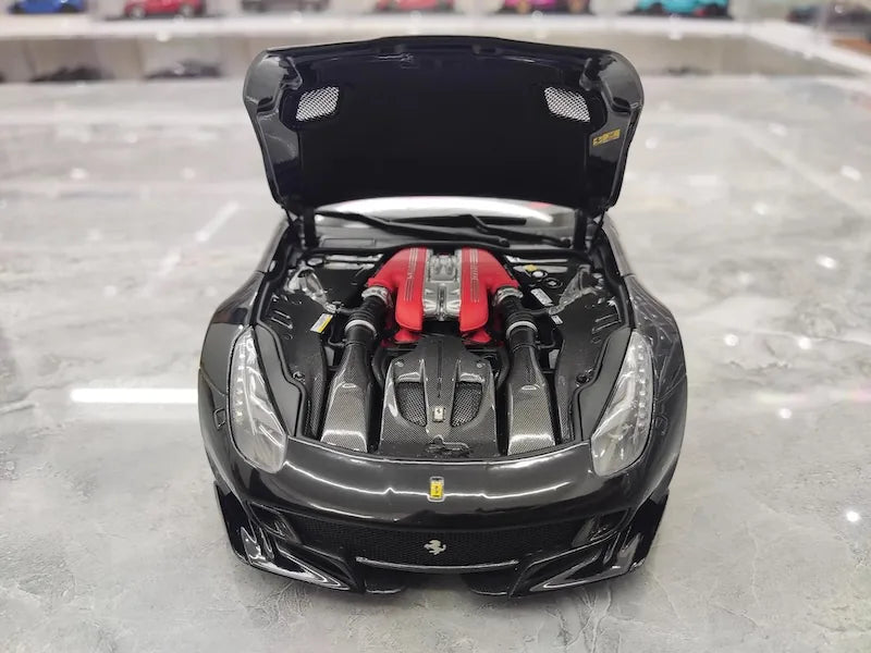 1:18 Ferrari 2015 F12 TDF Tour de France Black Die Cast Model Car