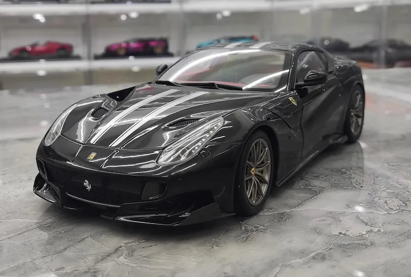 1:18 Ferrari 2015 F12 TDF Tour de France Black Die Cast Model Car