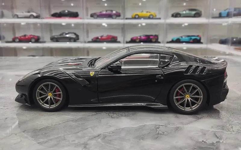 1:18 Ferrari 2015 F12 TDF Tour de France Black Die Cast Model Car