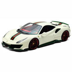 1:18 Ferrari 2018 488 Pista Luminous Die Cast Model Car