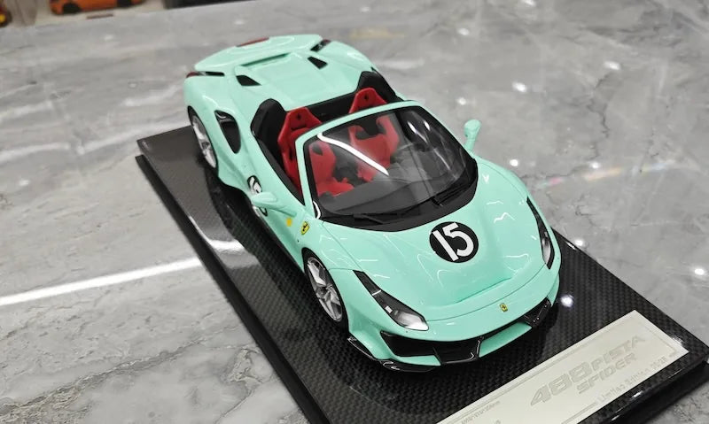 1:18 Ferrari 2018 488 Pista Spider Die Cast Model Car