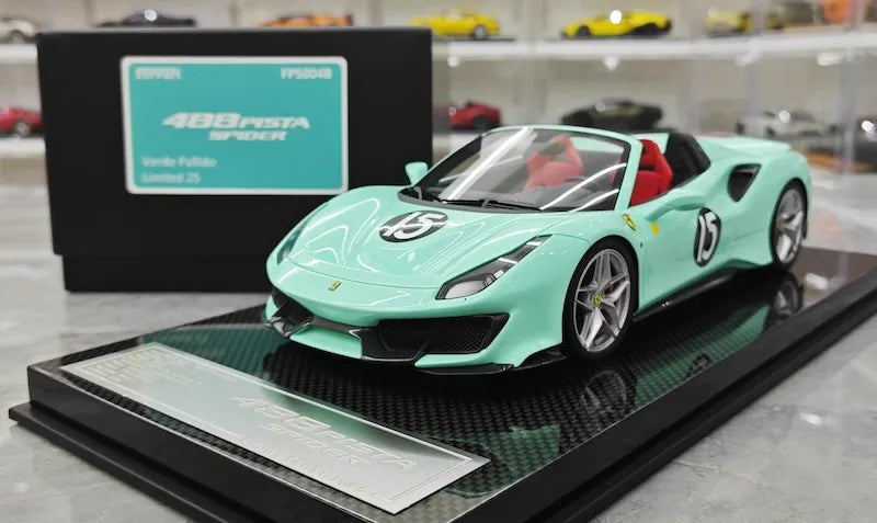 1:18 Ferrari 2018 488 Pista Spider Die Cast Model Car