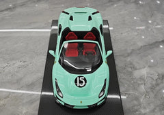 1:18 Ferrari 2018 488 Pista Spider Die Cast Model Car