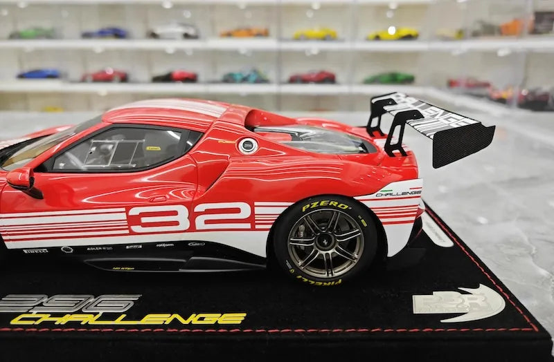 1:18 Ferrari 2023 296 Challenge Die Cast Model Car