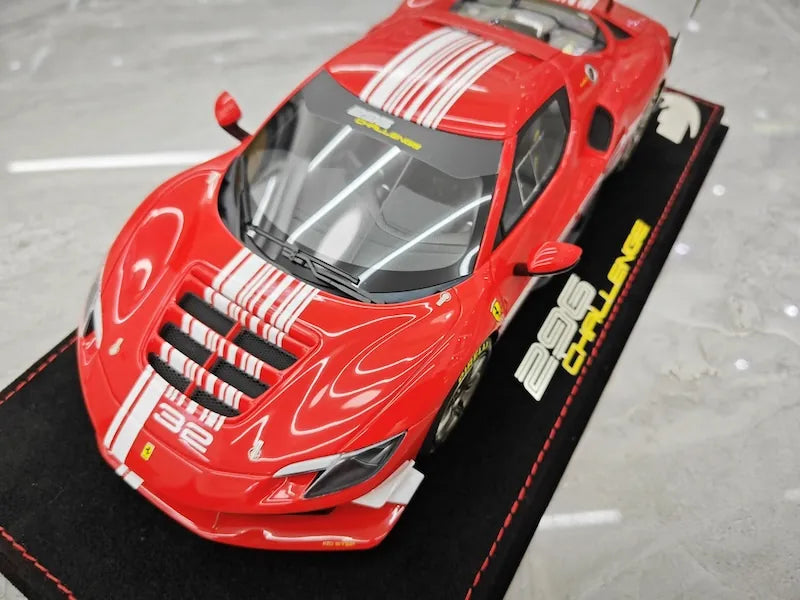 1:18 Ferrari 2023 296 Challenge Die Cast Model Car