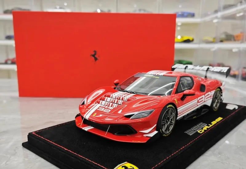 1:18 Ferrari 2023 296 Challenge Die Cast Model Car