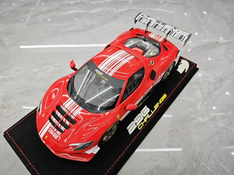 1:18 Ferrari 2023 296 Challenge Die Cast Model Car