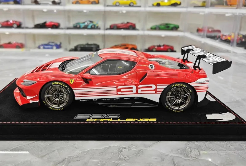 1:18 Ferrari 2023 296 Challenge Die Cast Model Car