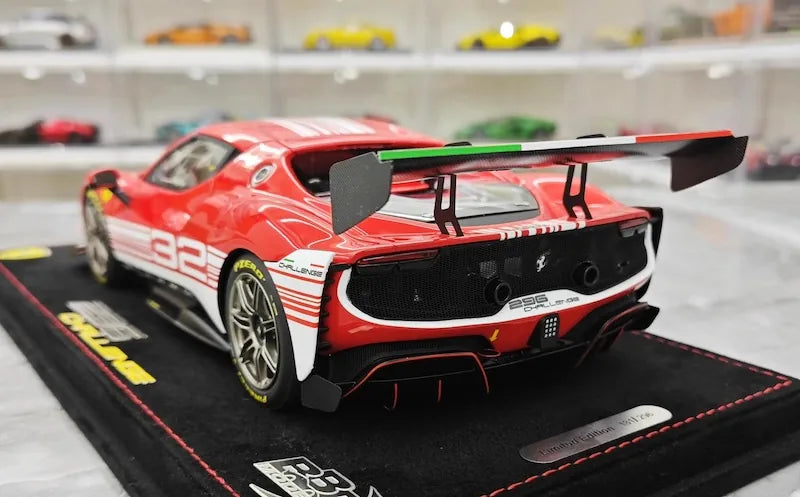 1:18 Ferrari 2023 296 Challenge Die Cast Model Car