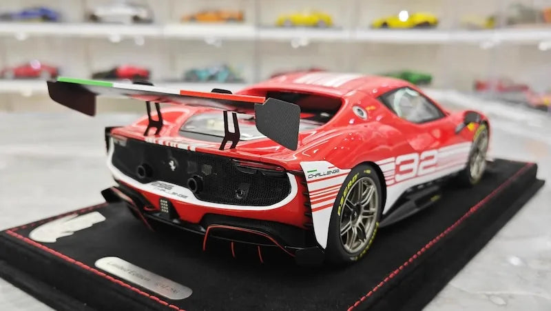 1:18 Ferrari 2023 296 Challenge Die Cast Model Car