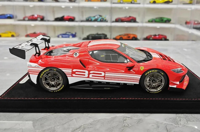 1:18 Ferrari 2023 296 Challenge Die Cast Model Car