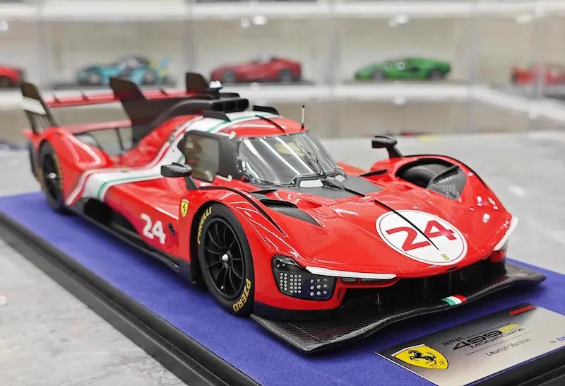 1:18 Ferrari 2023 499P Le Mans Hypercar Die Cast Model Car