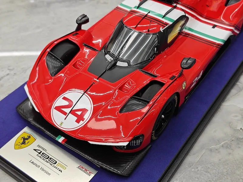 1:18 Ferrari 2023 499P Le Mans Hypercar Die Cast Model Car