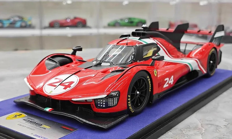 1:18 Ferrari 2023 499P Le Mans Hypercar Die Cast Model Car