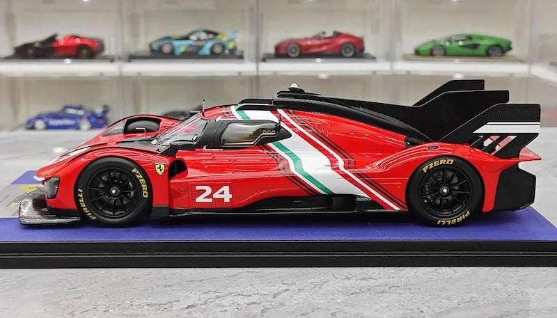 1:18 Ferrari 2023 499P Le Mans Hypercar Die Cast Model Car