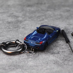 Ferrari 458 Spider Keychains 1:64 سيارة مصغرة Keychain