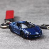 Ferrari 458 Spider Keychains 1:64 Model Car Keychain