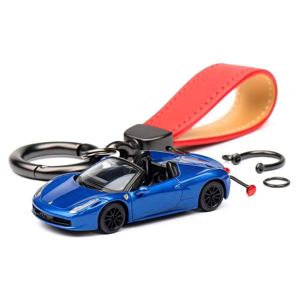 Ferrari 458 Spider Keychains 1:64 Model Car Keychain