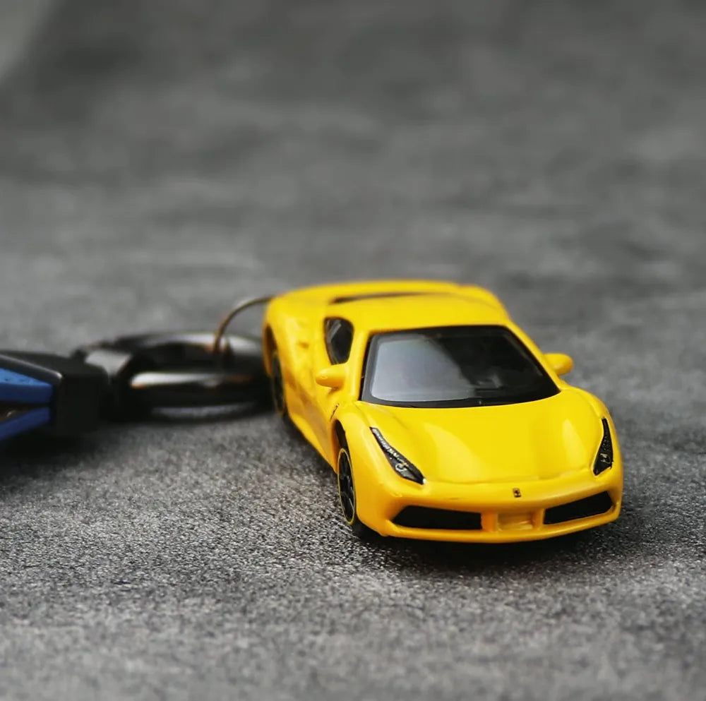 Ferrari 488 GTB Keychain 1:64 모형 자동차 Keychain