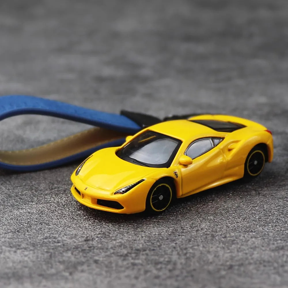 Ferrari 488 GTB Keychain 1:64 모형 자동차 Keychain
