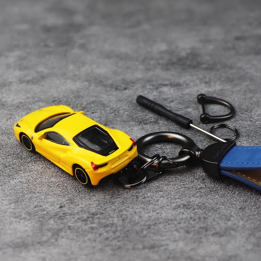 Ferrari 488 GTB Keychain 1:64 모형 자동차 Keychain