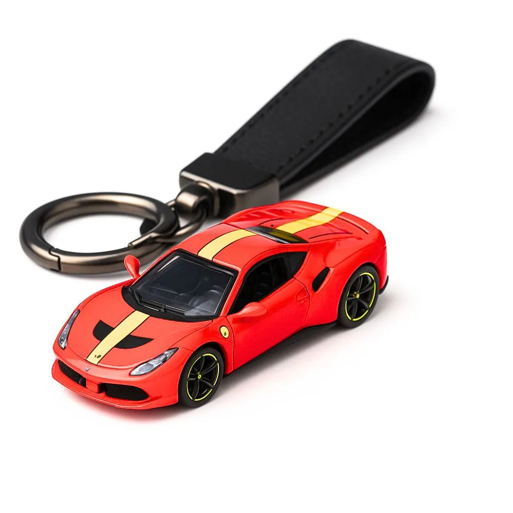 Ferrari 812 Competizione Keychains 1:64 coche en miniatura Keychain