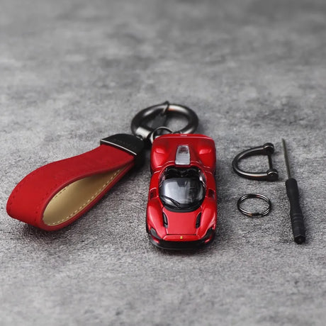Ferrari Daytona SP3 Keychains 1:64 Model Car Keychain
