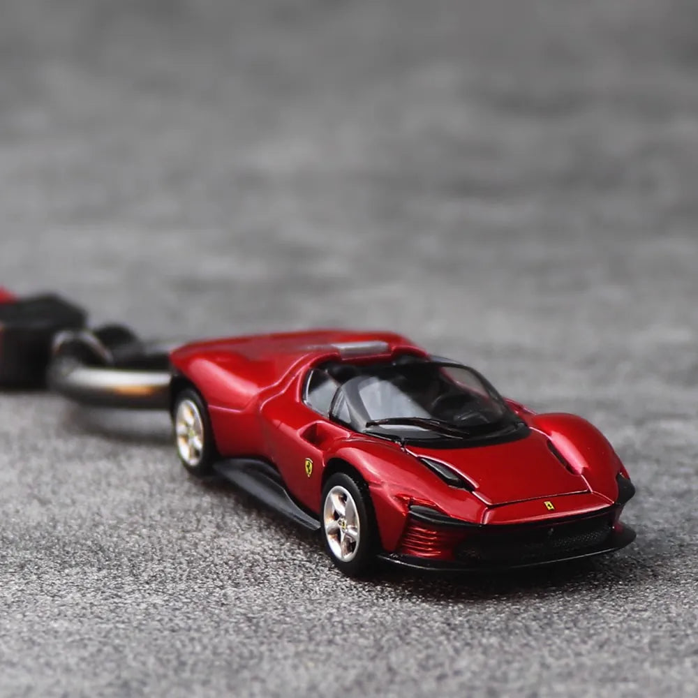Ferrari Daytona SP3 Keychains 1:64 Model Car Keychain