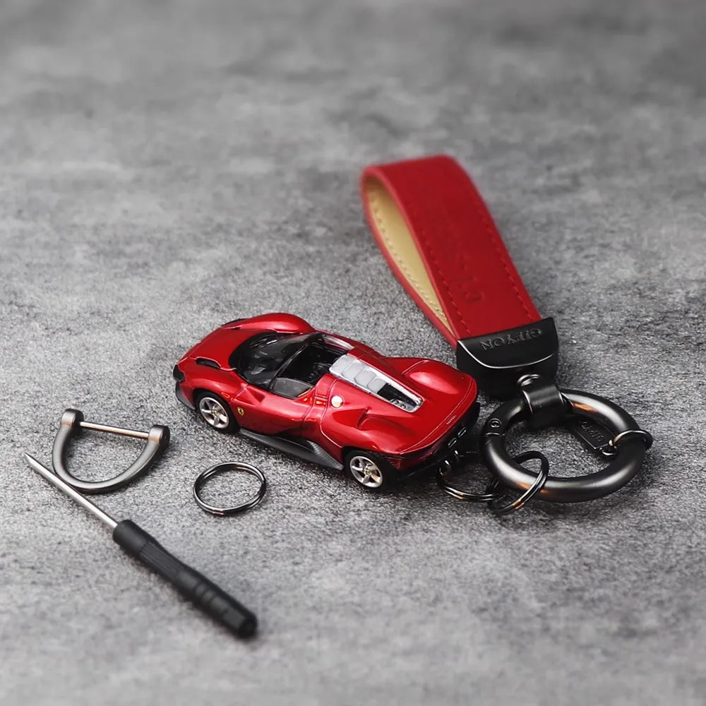 Ferrari Daytona SP3 Keychains 1:64 modellino di auto Keychain