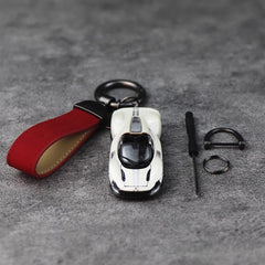 Ferrari Daytona SP3 ホワイト Keychain 1:64 モデルカー Keychain