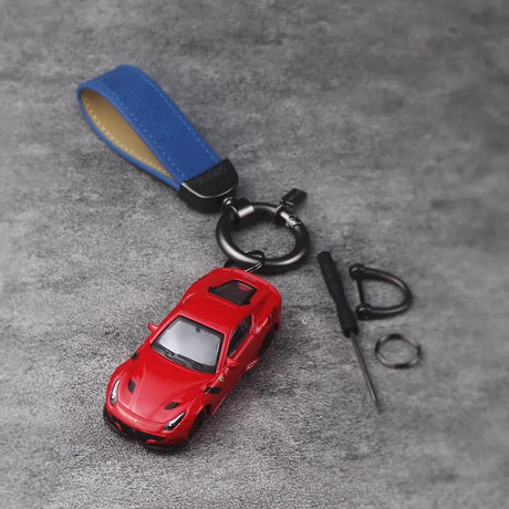 Ferrari F12 TDF Keychain 1:64 Model Car Keychain