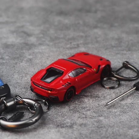 Ferrari F12 TDF Keychain 1:64 Model Car Keychain