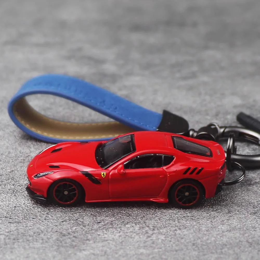 Ferrari F12 TDF Keychain 1:64 Model Car Keychain