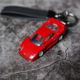 Ferrari F40 Keychains 1:64 Model Car Keychain
