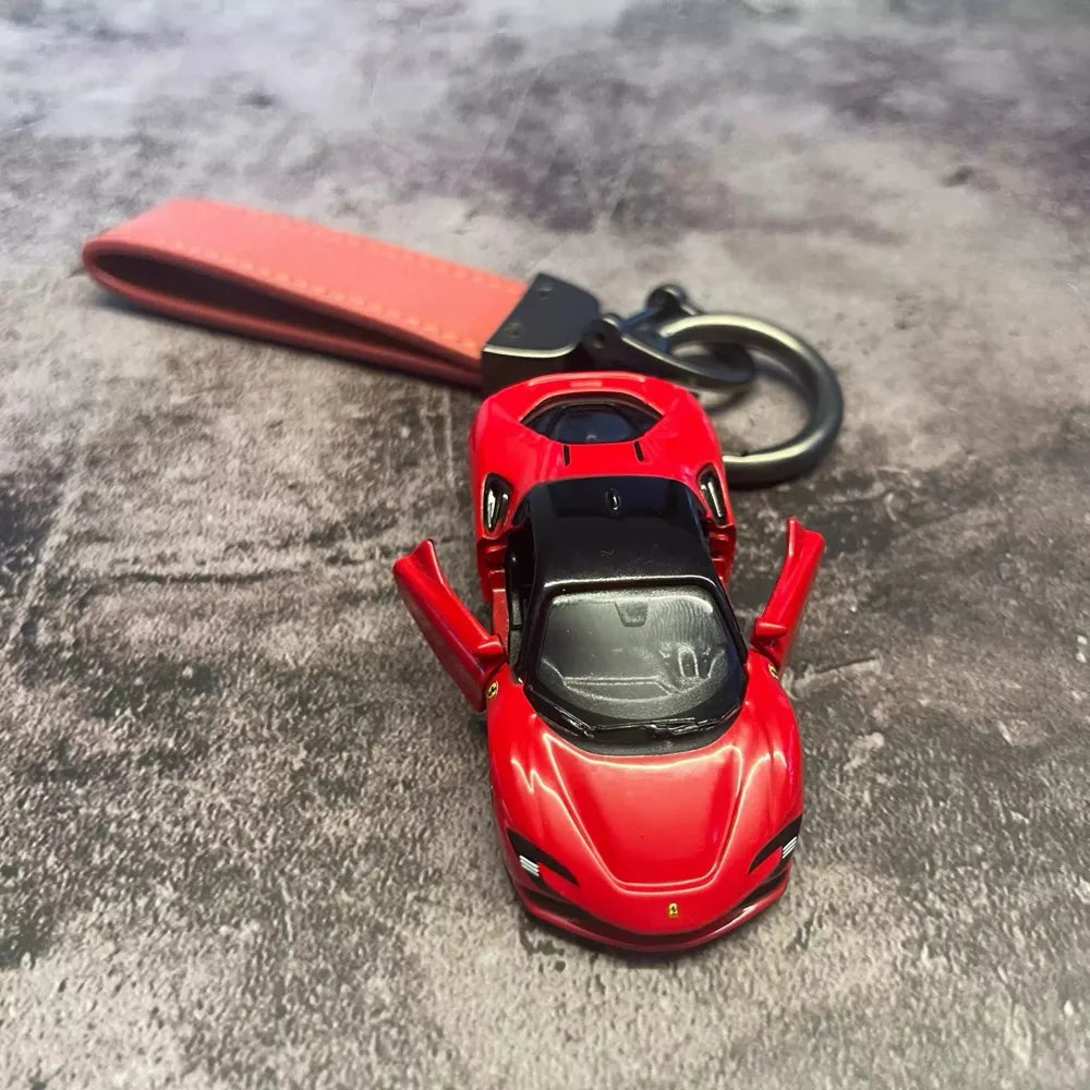 Ferrari SF90 Stradale Keychains 1:64 modellino di auto Keychain