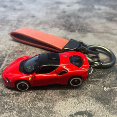 Ferrari SF90 Stradale Keychains 1:64 سيارة مصغرة Keychain