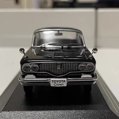 [First] 1:43 Toyota 1962 Toyopet Crown Black Model Car Die-Cast