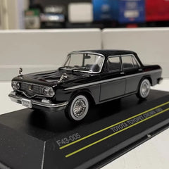 [First] 1:43 Toyota 1962 Toyopet Crown Black Model Car Die-Cast