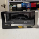 [First] 1:43 Toyota 1962 Toyopet Crown svart modellbil Die-Cast