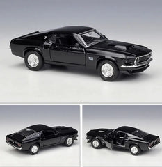 1:36 Ford 1969 Mustang Boss 429 Die Cast Model Car