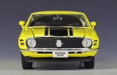 1:24 Ford 1970 Mustang Boss 302 Die Cast Model Car