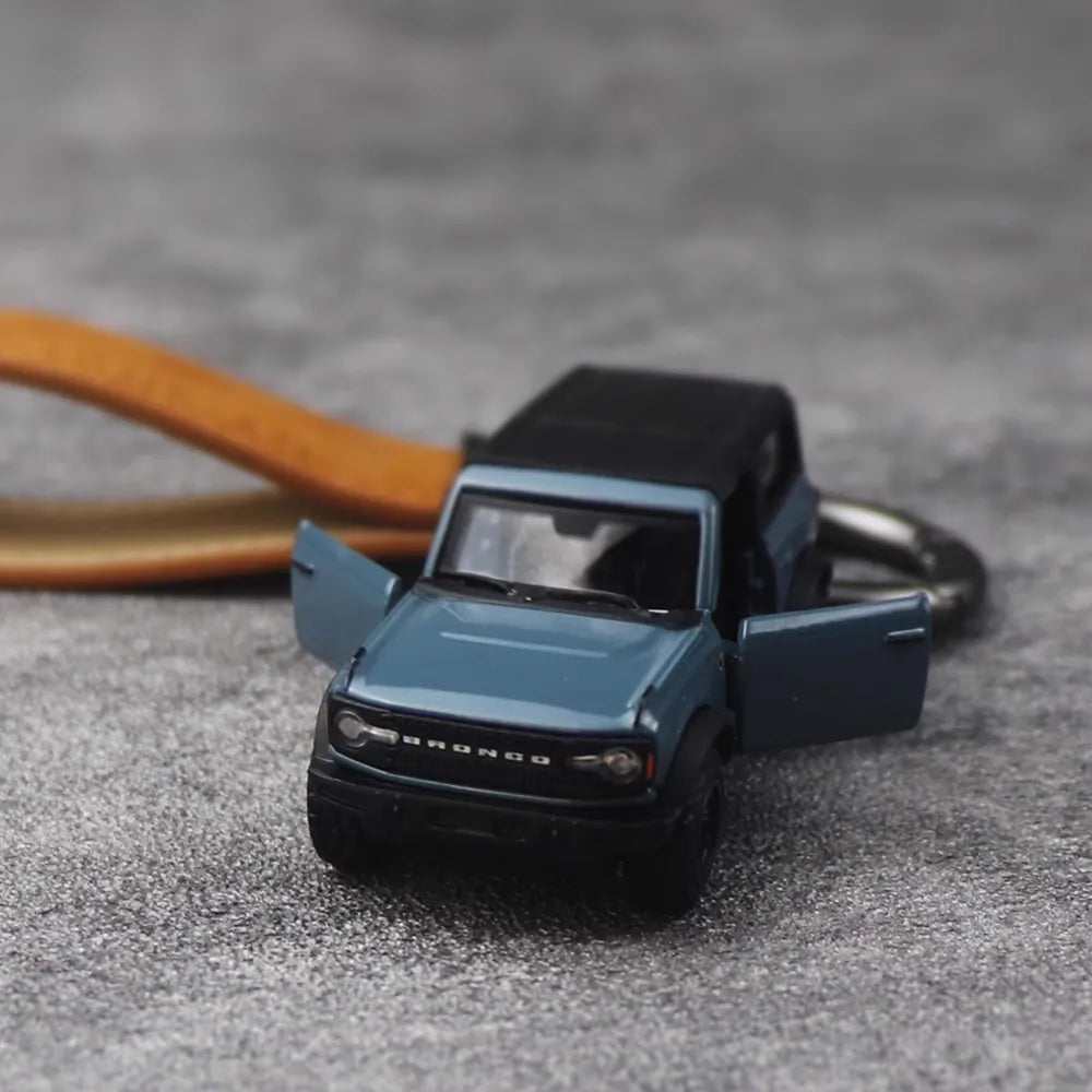 Ford Bronco Keychains 1:64 coche en miniatura Keychain