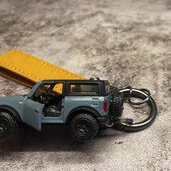Ford Bronco Keychains 1:64 coche en miniatura Keychain