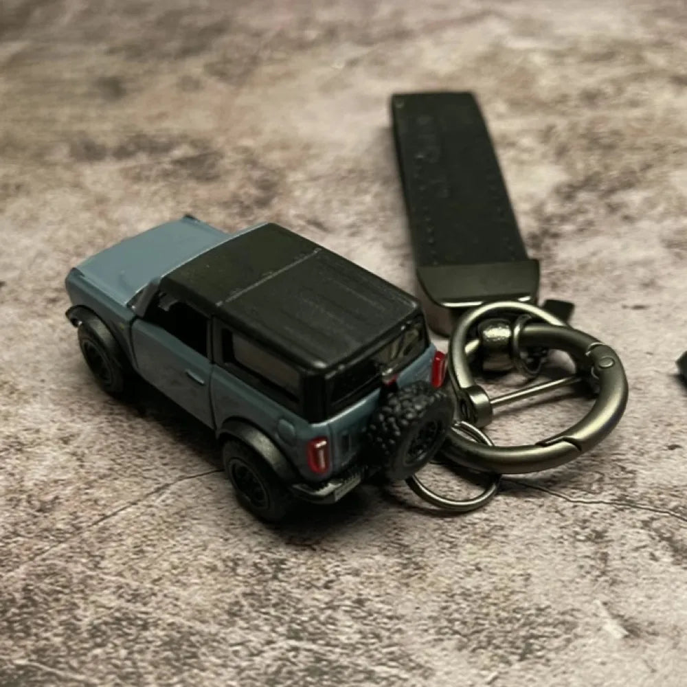 Ford Bronco Keychains 1:64 coche en miniatura Keychain