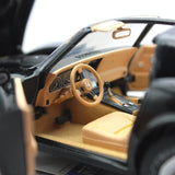 [Franklin] 1:24 Chevrolet 1980 Corvette C3 Black Model Car Resin