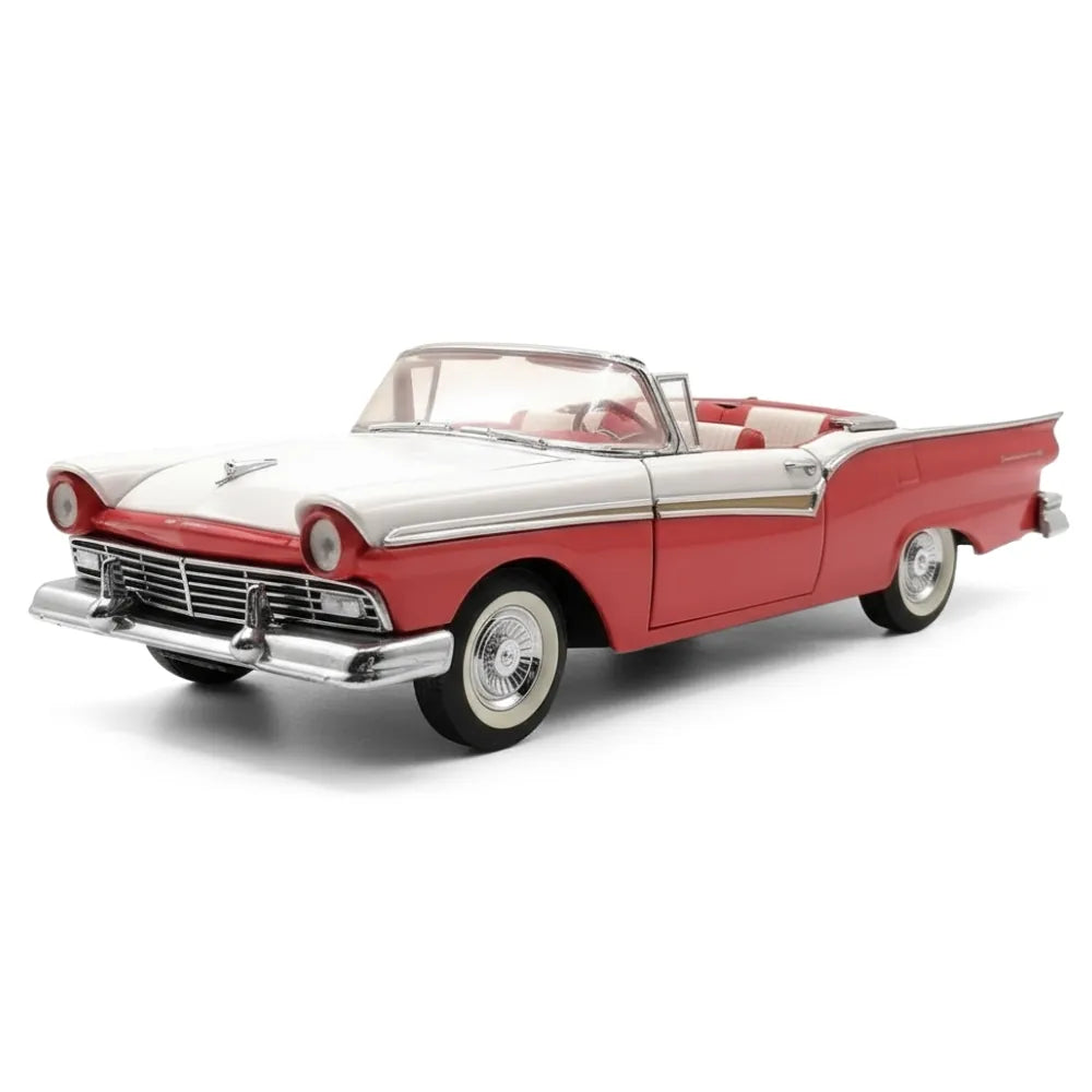 [Franklin] 1:24 Ford 1957 Fairlane 500 Skyliner modellino di auto Die-Cast