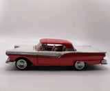 [Franklin] 1:24 Ford 1957 Fairlane 500 Skyliner Model Car Die-Cast