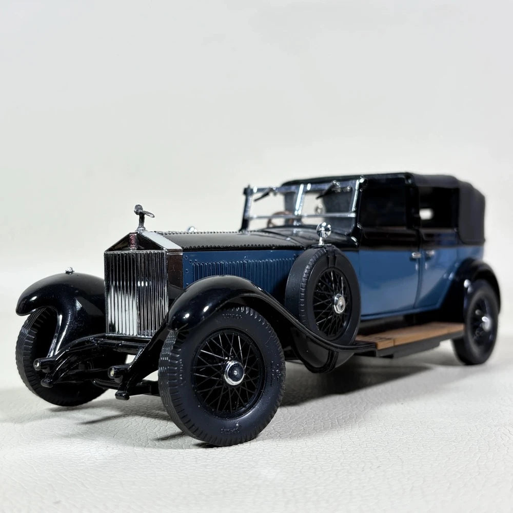[Franklin] 1:24 Rolls-Royce 1929 Phantom I Blue Model Car Die-Cast