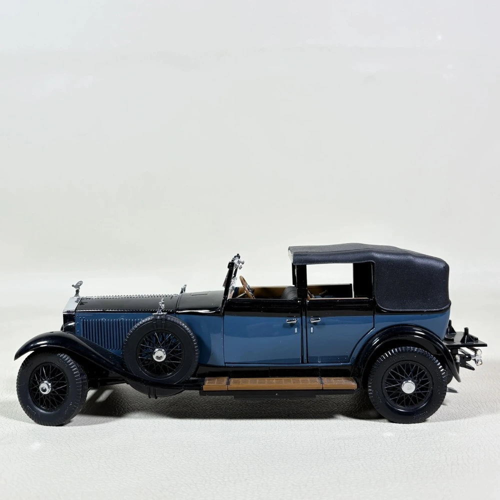 [Franklin] 1:24 Rolls-Royce 1929 Phantom I Blue Model Car Die-Cast